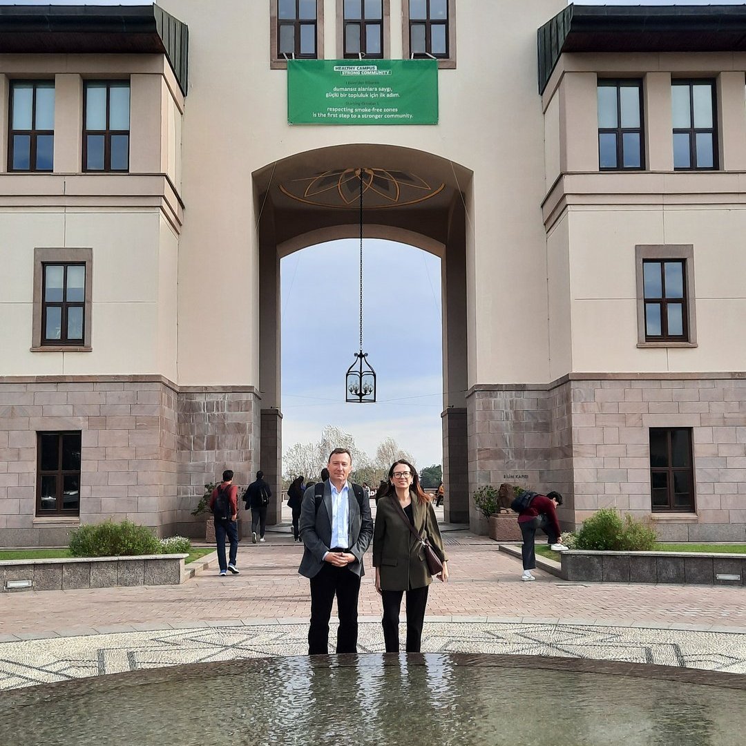 zdjęcie z wizyty w Koc University